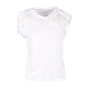 Patrizia Pepe Vit T-shirt från Patrizia Pepe Collection White, Dam