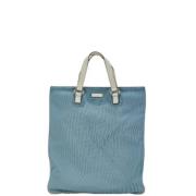 Gucci Vintage Pre-owned Canvas gucci-vskor Blue, Dam