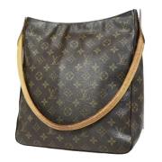 Louis Vuitton Vintage Pre-owned Canvas louis-vuitton-vskor Brown, Dam