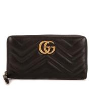 Gucci Vintage Pre-owned Laeder plnbcker Black, Dam