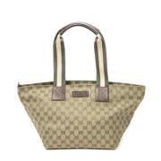 Gucci Vintage Pre-owned Canvas gucci-vskor Green, Dam