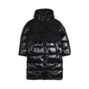 Munich Puffer Wind Coats Black, Dam