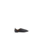 Stella McCartney Snörning Alter Mat Ballerina Flats Black, Dam