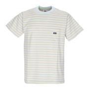 Obey Randig Ficka Tee Pure Water T-shirt Multicolor, Herr