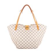 Louis Vuitton Vintage Pre-owned Canvas louis-vuitton-vskor White, Dam