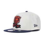 New Era Chicago Bears NFL Cap Brim White White, Unisex