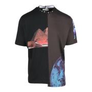 Lanvin Tshirt Multicolor, Herr