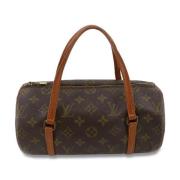 Louis Vuitton Vintage Pre-owned Canvas axelremsvskor Brown, Dam