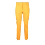 Liviana Conti Elegant Viskosblandningsbyxor Yellow, Dam