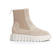 Voile Blanche Beige Mocka Chelsea Boot Beige, Dam