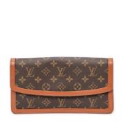 Louis Vuitton Vintage Pre-owned Canvas louis-vuitton-vskor Brown, Dam