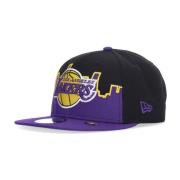 New Era NBA Lakers Platt Skärmkeps Black, Unisex