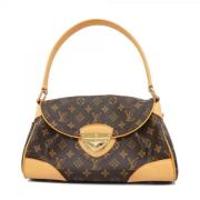 Louis Vuitton Vintage Pre-owned Tyg louis-vuitton-vskor Brown, Dam