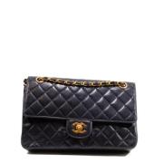 Chanel Vintage Pre-owned Laeder chanel-vskor Blue, Dam