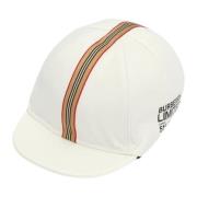 Burberry Vit Barn Visir Hatt Icona Stripe White, Unisex