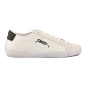 Diesel Läder Sneakers med Gummisula White, Herr