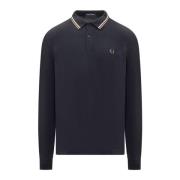 Fred Perry Klassisk Polo Skjorta Blue, Herr