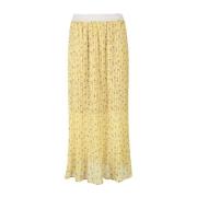 Semicouture Skirts Yellow, Dam