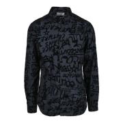 Versace Jeans Couture Bomullsskjorta Black, Herr