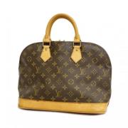 Louis Vuitton Vintage Pre-owned Tyg louis-vuitton-vskor Brown, Dam