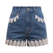 Krizia Short Shorts Blue, Dam