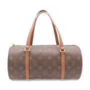 Louis Vuitton Vintage Pre-owned Canvas louis-vuitton-vskor Brown, Dam