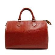 Louis Vuitton Vintage Pre-owned Tyg louis-vuitton-vskor Red, Dam