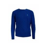 Polo Ralph Lauren Stilig Långärmad Pullover Tröja Blue, Herr