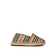 Burberry Ikonrandiga Espadrillos Multicolor, Dam