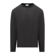 Courrèges Stilig långärmad T-shirt Black, Herr