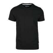 Bikkembergs Bomull Elastan T-shirt Black, Herr