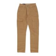 Alpha Industries Cargobyxor Khaki Rak Ben Brown, Herr