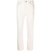 Ralph Lauren Hghrs St Ank Ankle Straight Jeans Beige, Dam