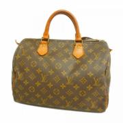 Louis Vuitton Vintage Pre-owned Tyg louis-vuitton-vskor Brown, Dam