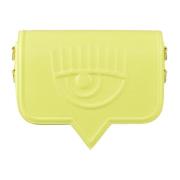 Chiara Ferragni Collection Stilig PU-väska Yellow, Dam