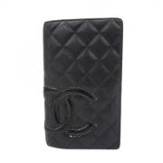 Chanel Vintage Pre-owned Canvas plnbcker Black, Dam