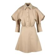 Sportmax Damklänning Beige, Dam