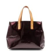 Louis Vuitton Vintage Pre-owned Tyg louis-vuitton-vskor Purple, Dam