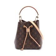 Louis Vuitton Vintage Pre-owned Canvas handvskor Brown, Dam