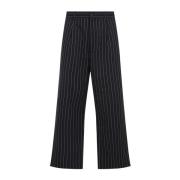 Carhartt Wip Svart Vax Stripe Seaton Byxa Black, Herr