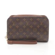 Louis Vuitton Vintage Pre-owned Canvas kuvertvskor Brown, Herr