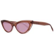 Emilio Pucci Brun Cat Eye Solglasögon Gradient Linser Brown, Dam