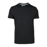 Bikkembergs Bomull Elastan T-shirt Black, Herr