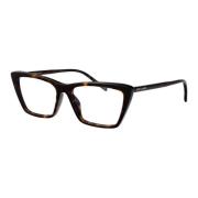 Saint Laurent Mica Tunna Optiska Glasögon Brown, Dam