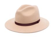 PS By Paul Smith Filtad ull dropp krona hatt Beige, Dam