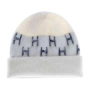 Hést Mjuk Beanie Tillbehör Offwhite White, Dam