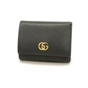 Gucci Vintage Pre-owned Laeder plnbcker Black, Dam