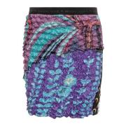 Marine Serre Short Skirts Multicolor, Dam