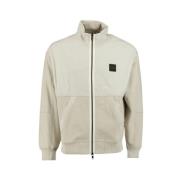 Hugo Boss Beige Nylon Sweatshirt för Män Beige, Herr