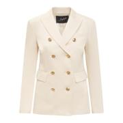 Seafarer Eleganta Blazers för Kvinnor Beige, Dam